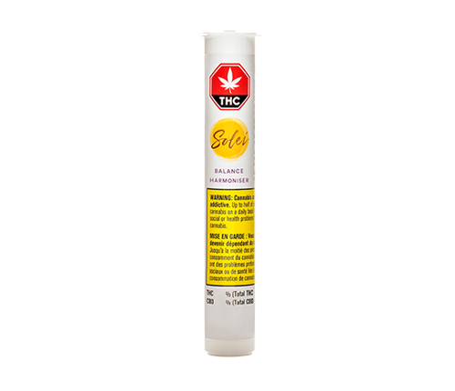 SOLEI BALANCE 1:1 (IND) PRE-ROLL - 0.5G X 1