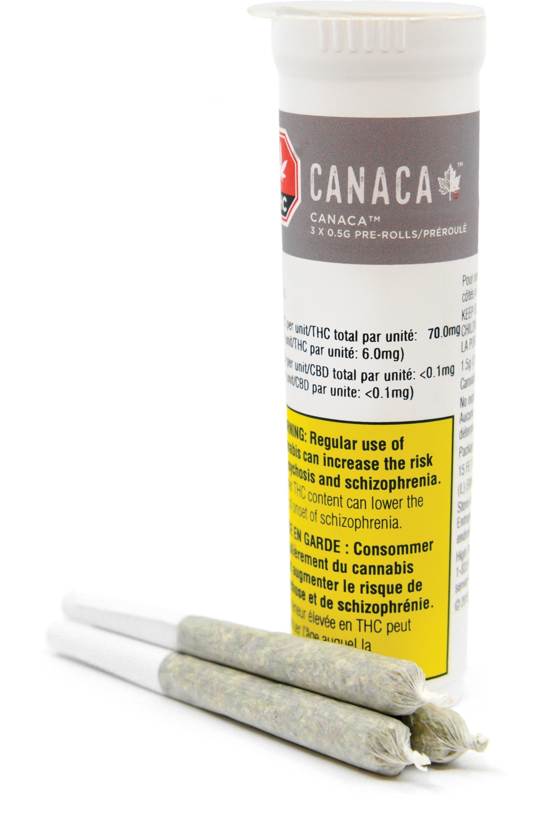 CANACA BLEND 14 (H) PRE-ROLL - 0.5G X 3