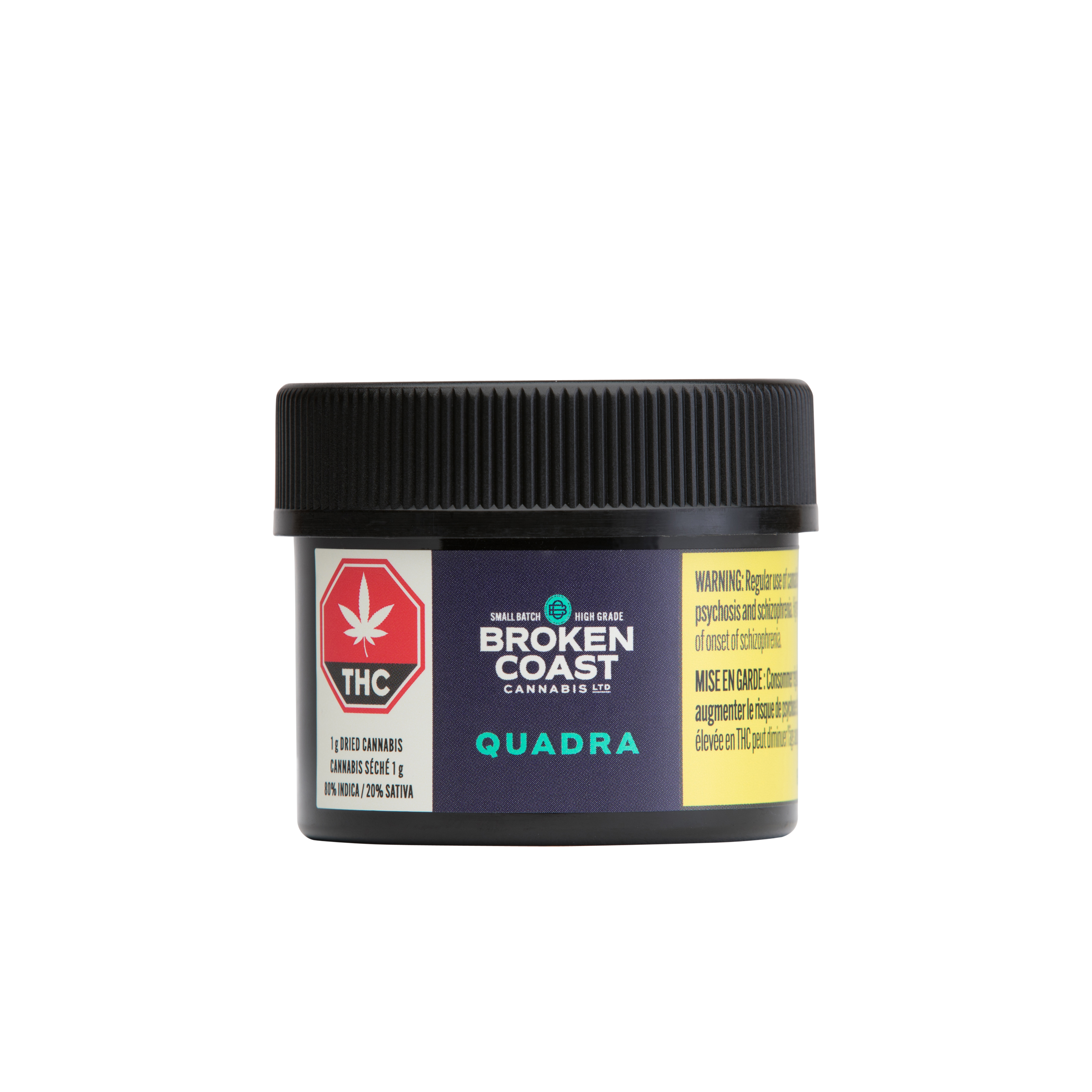 BROKEN COAST HEADSTASH (QUADRA) (IND) DRIED - 1G