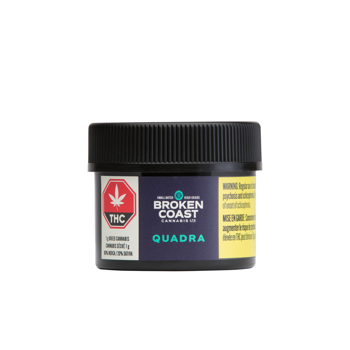 BROKEN COAST HEADSTASH (QUADRA) (IND) DRIED - 1G