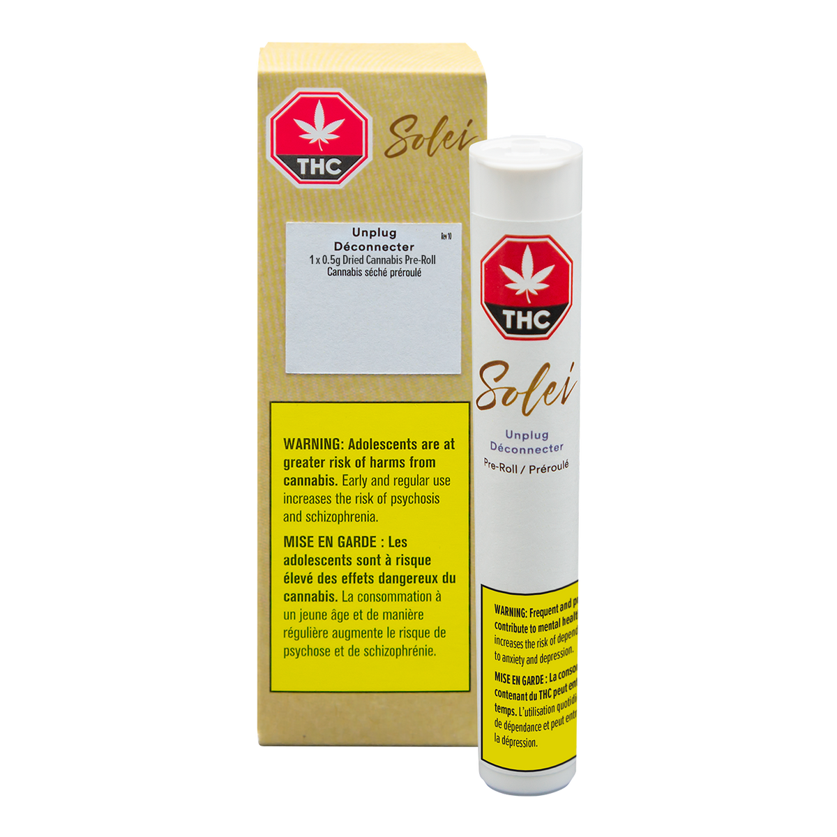 SOLEI UNPLUG (H) PRE-ROLL - 0.5G X 1