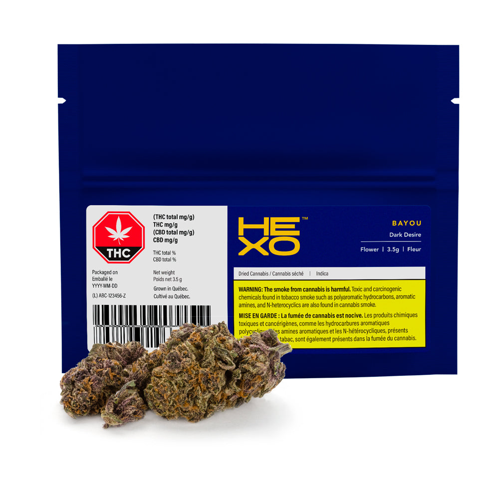 HEXO BAYOU FLOWER (IND) DRIED - 3.5G