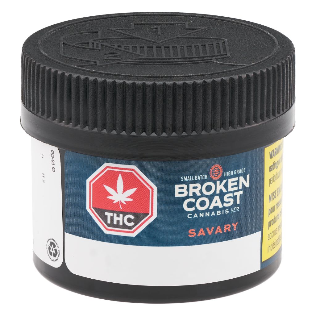 BROKEN COAST PINK KUSH (SAVARY) (IND) DRIED - 3.5G