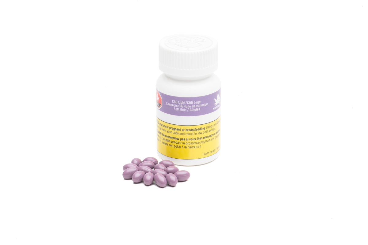 NAMASTE CBD LIGHT (H) SOFT GELS - 6MG X 15