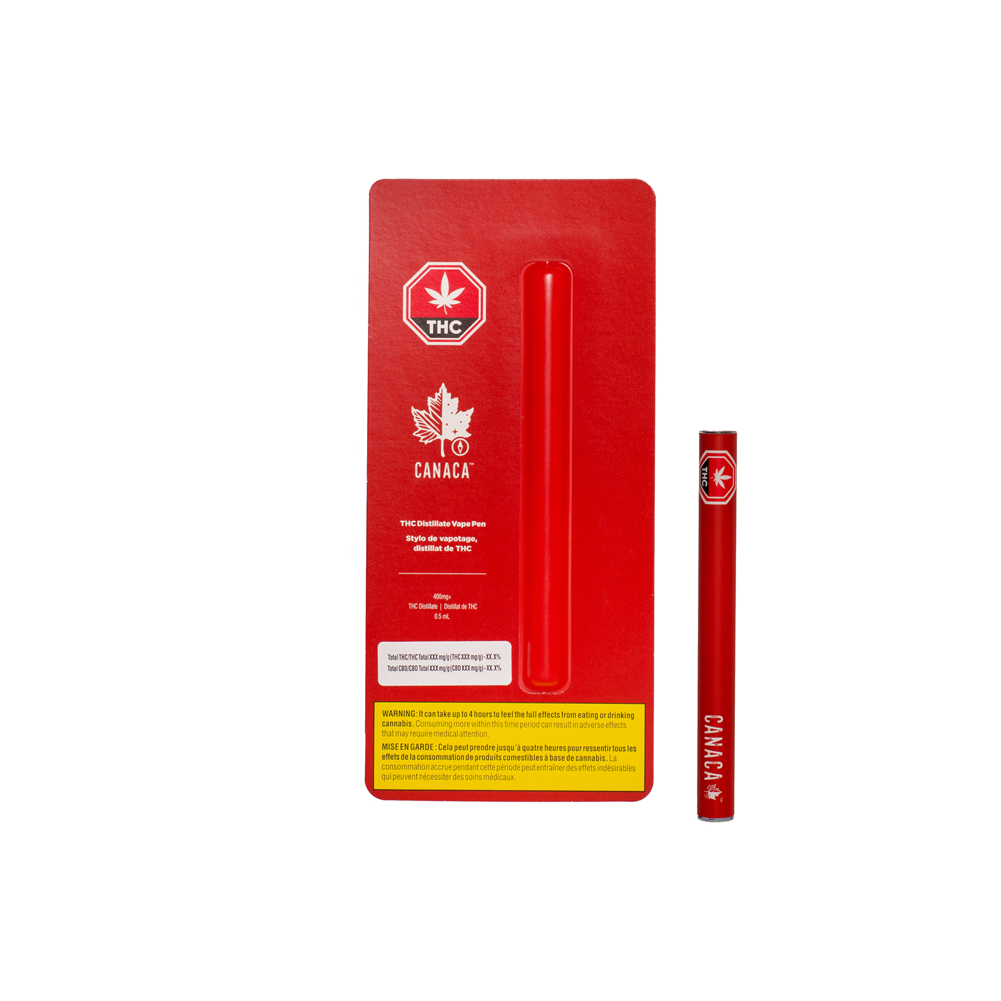 Value Buds - CANACA THC DISTILLATE (H) PEN - 0.5G - Canaca - - $24.97 CAD