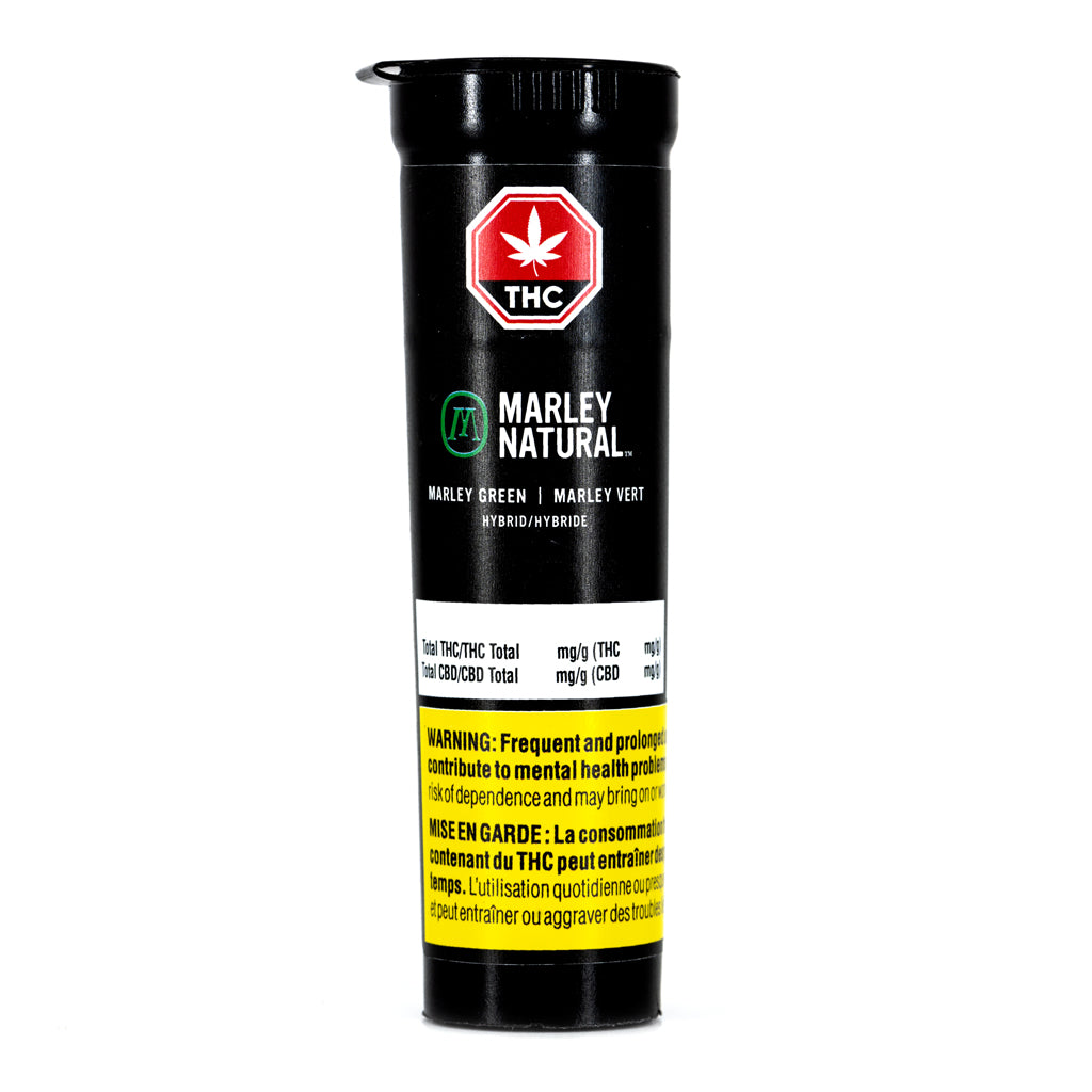 MARLEY NATURAL GREEN (H) PRE-ROLL - 0.5G X 3
