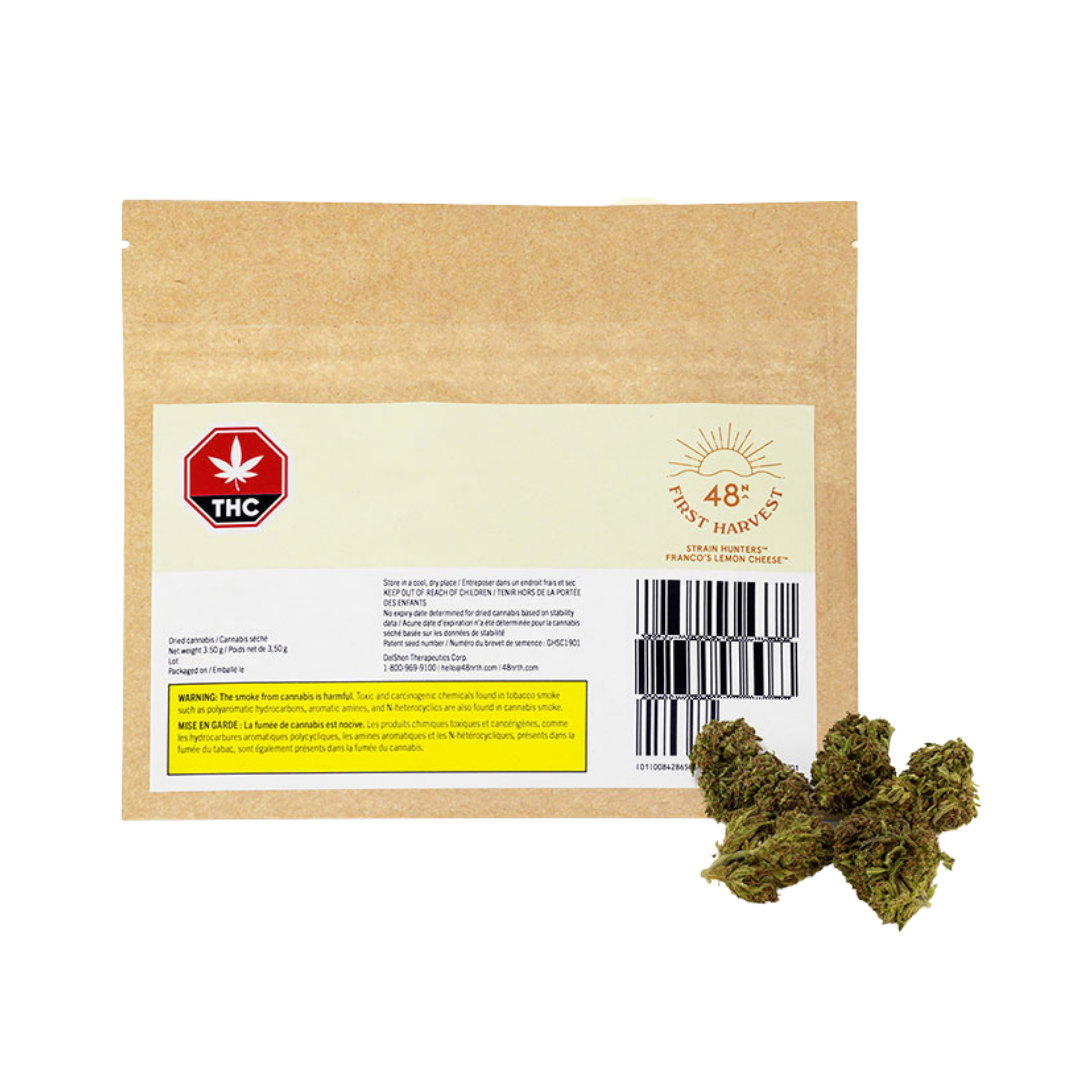 48NORTH FRANCO'S LEMON CHEESE (S) DRIED - 3.5G