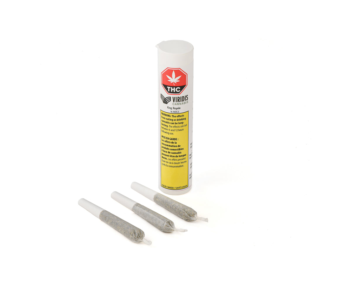 VIRIDIS KING ROYALE (IND) PRE-ROLL - 0.5G X 3