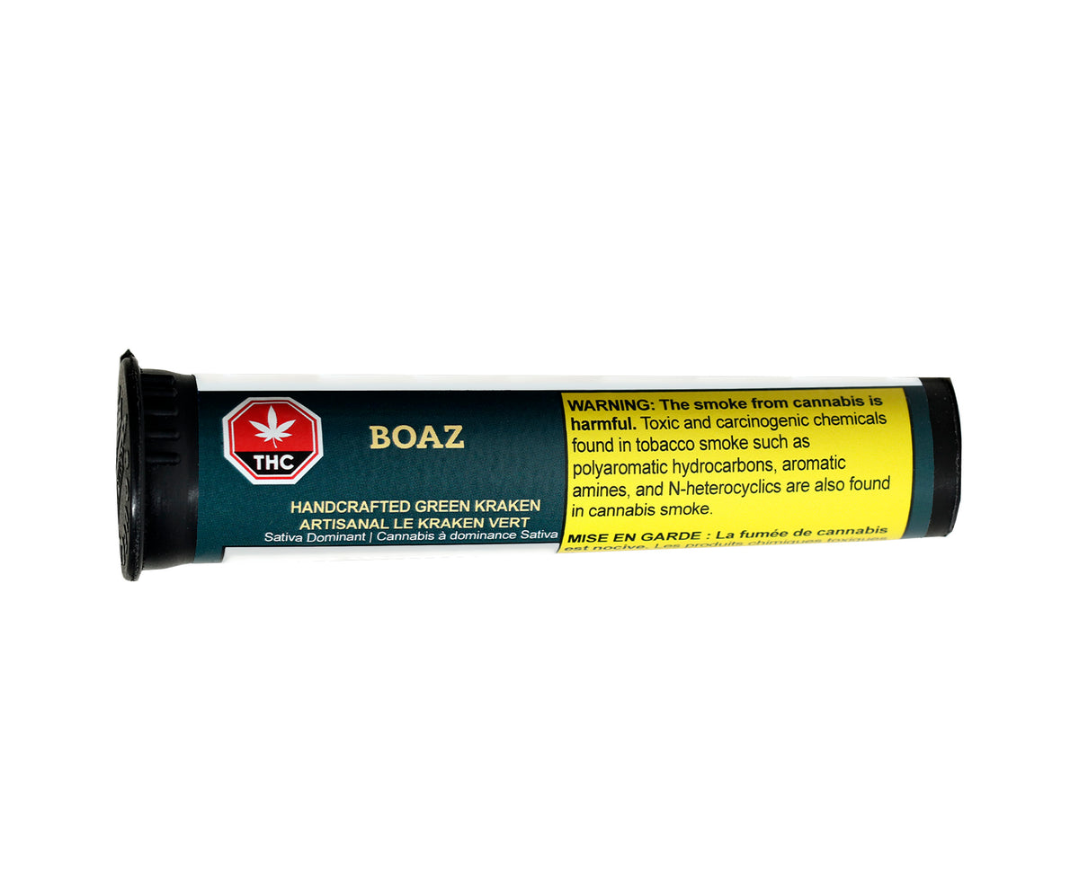 BOAZ GREEN KRAKEN (S) PRE-ROLL - 0.5G X 3