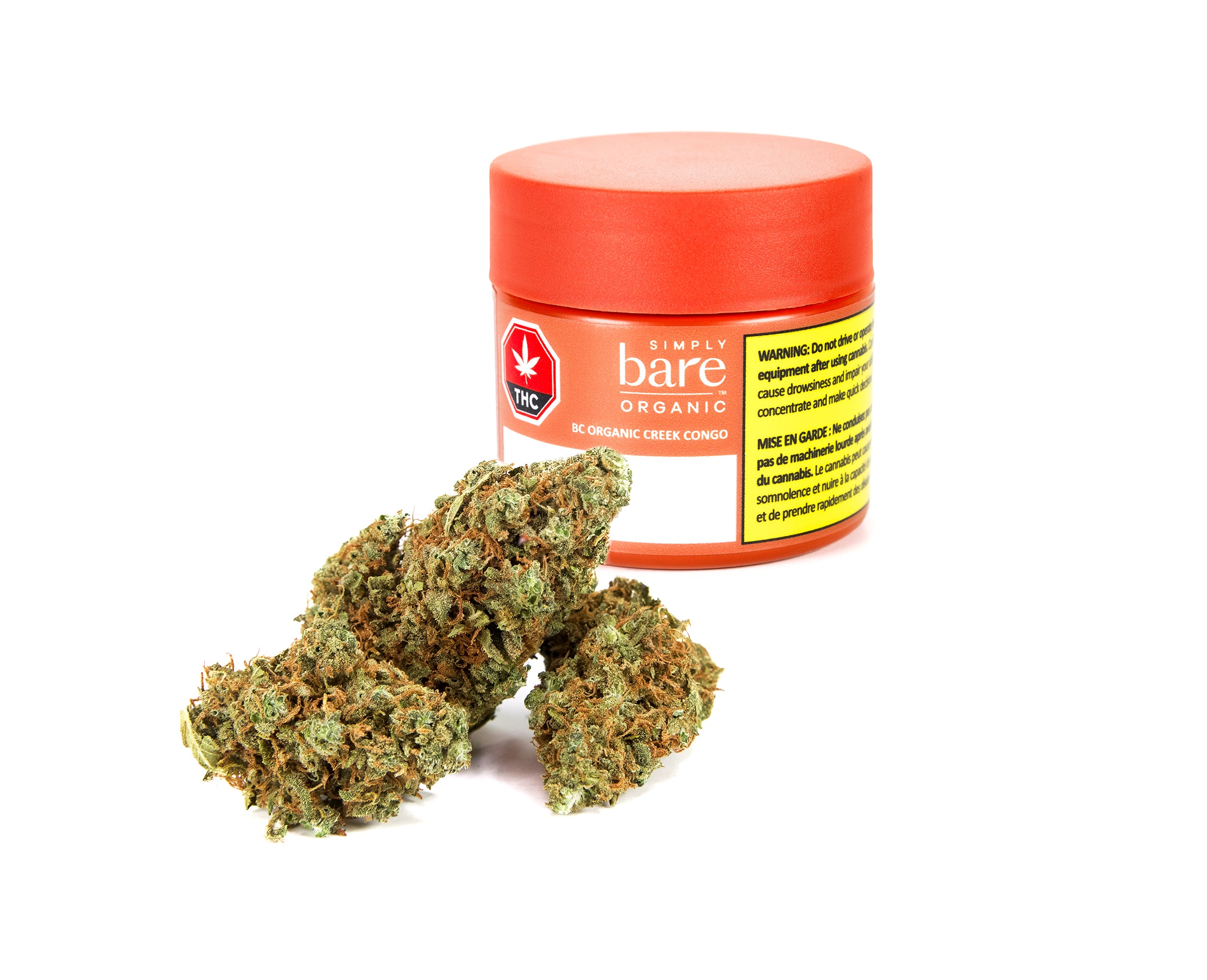 SIMPLY BARE ORGANIC CREEK CONGO (S) DRIED - 3.5G