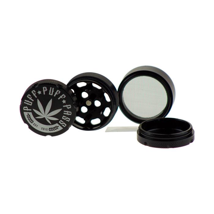PUFF PUFF PASS ALUMINUM 4PC GRINDER - 40MM