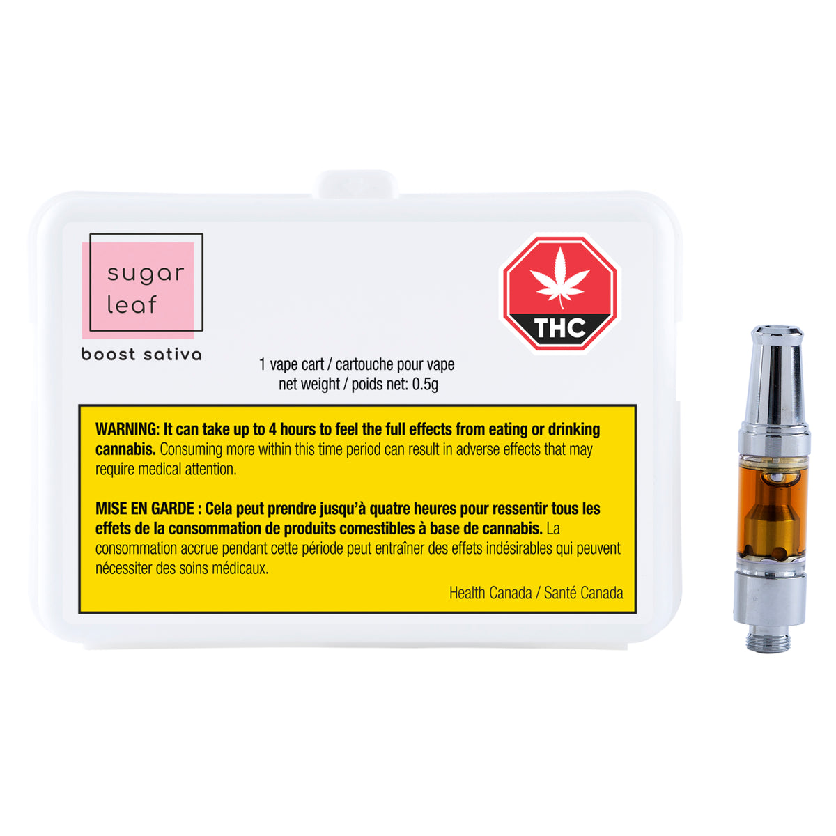 SUGARLEAF BOOST SATIVA (S) 510 - 0.5G
