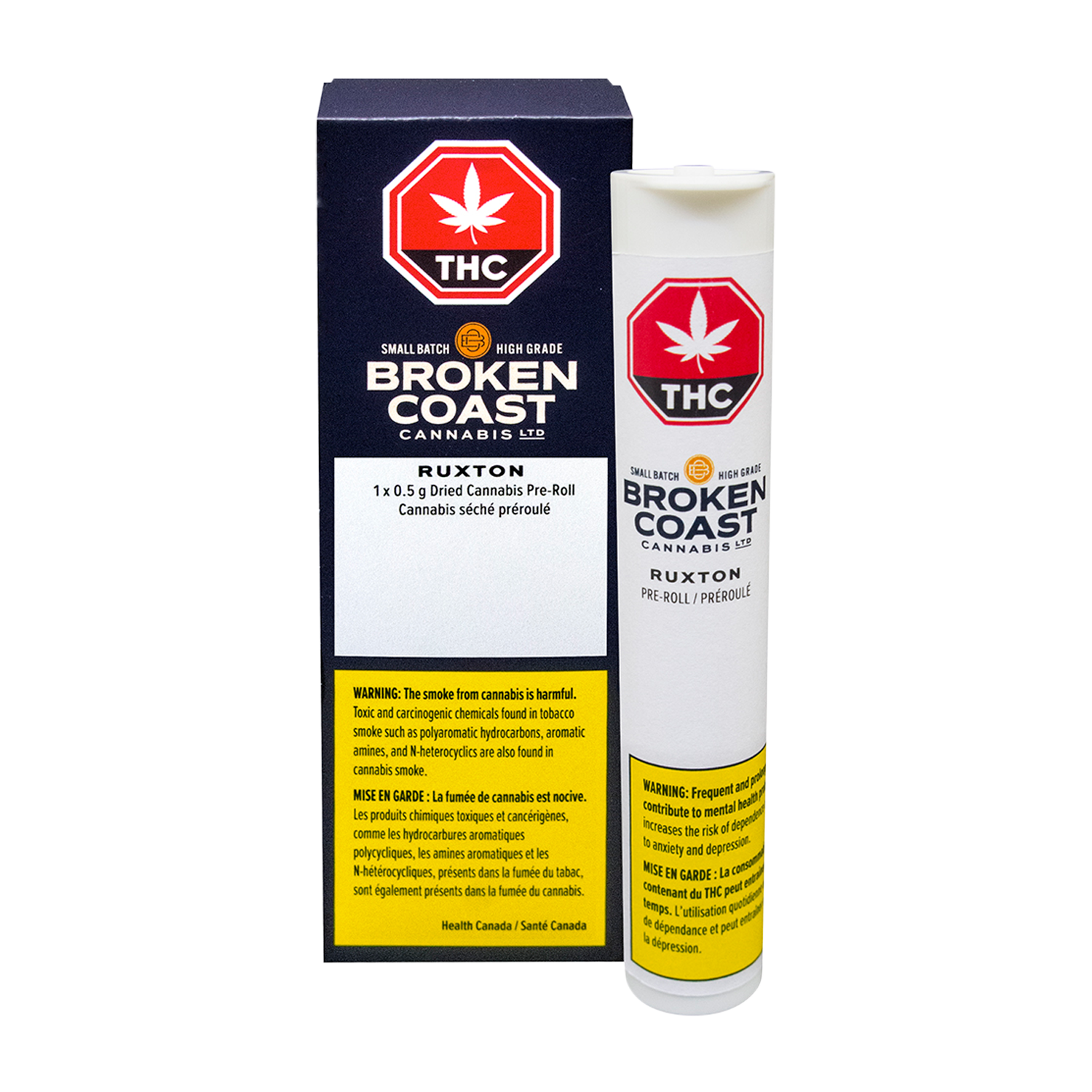 BROKEN COAST SOUR OG (RUXTON) (S) PRE-ROLL - 0.5G X 1
