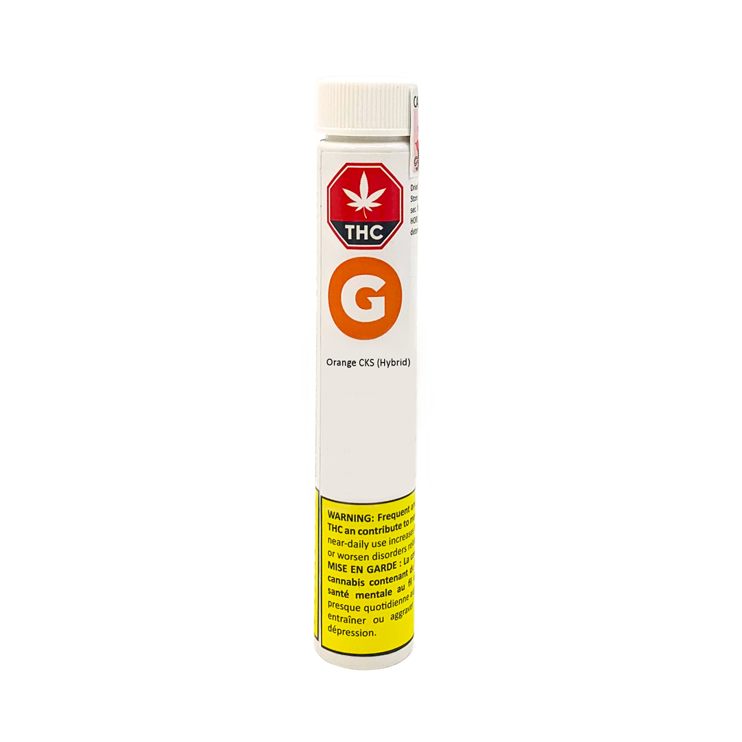 GAGE ORANGE CKS (S) PRE-ROLL - 1G X 1