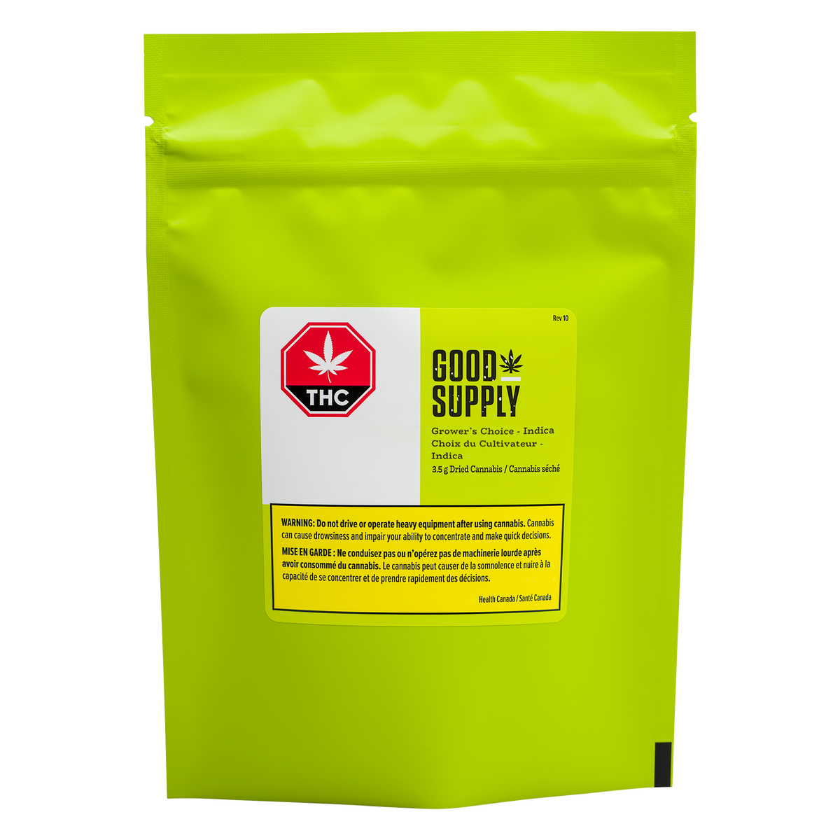 GOOD SUPPLY GROWER'S CHOICE INDICA (IND) DRIED - 3.5G
