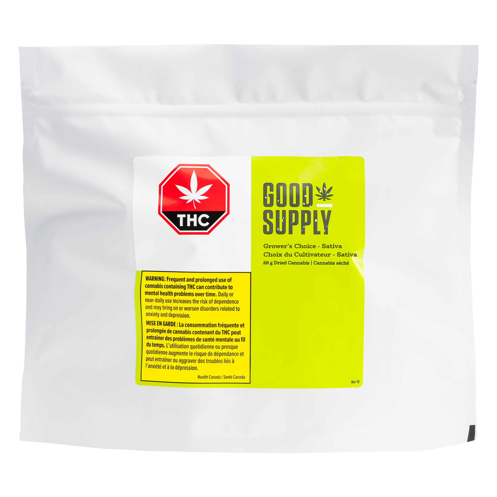 GOOD SUPPLY GROWER'S CHOICE SATIVA (S) DRIED - 28G