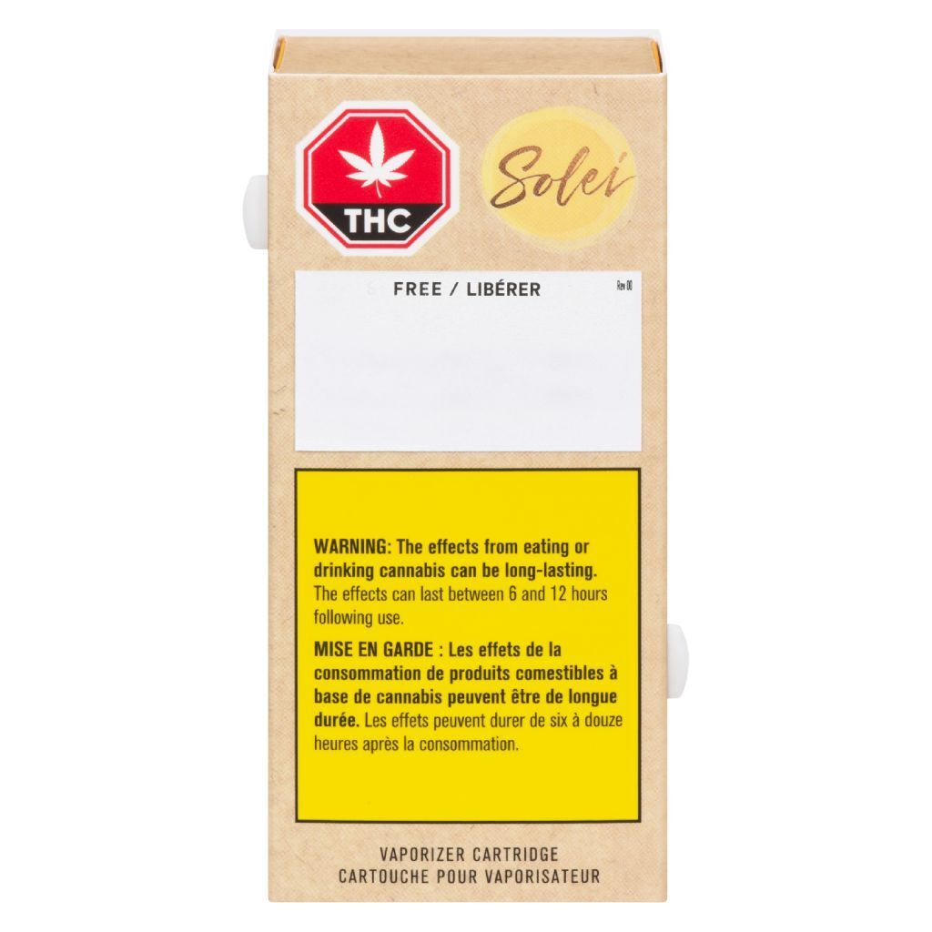 SOLEI FREE CBD (H) 510 - 0.5G