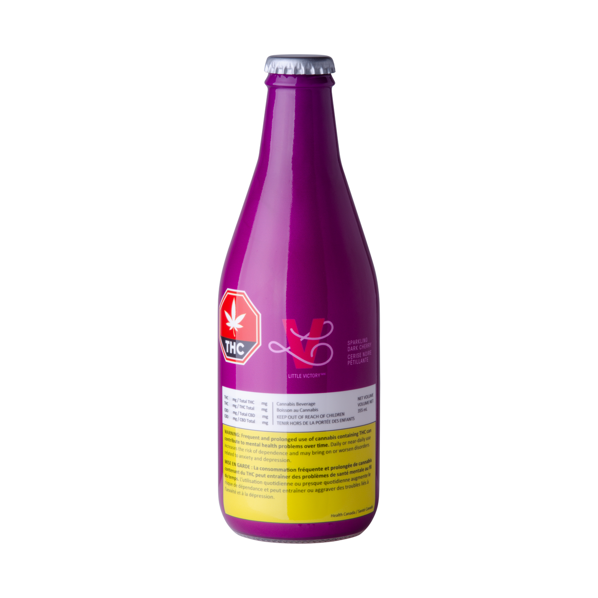 LITTLE VICTORY DK CHERRY (H) BEV - 2.5MG THC : 2.5MG CBD