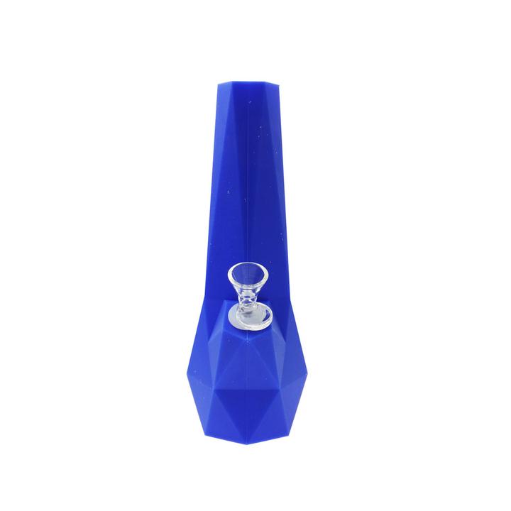 NON BRANDED SILICONE WATER PIPE DIAMOND 10”