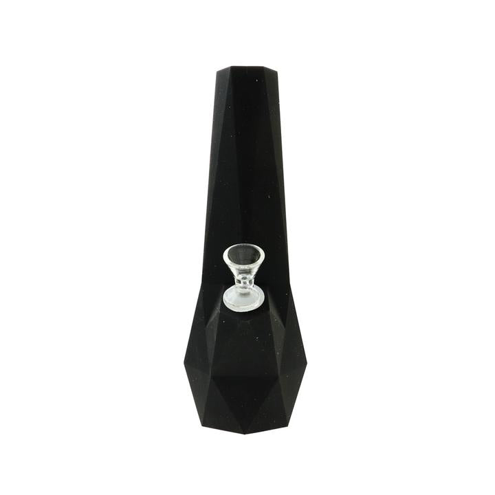 NON BRANDED SILICONE WATER PIPE DIAMOND 10”