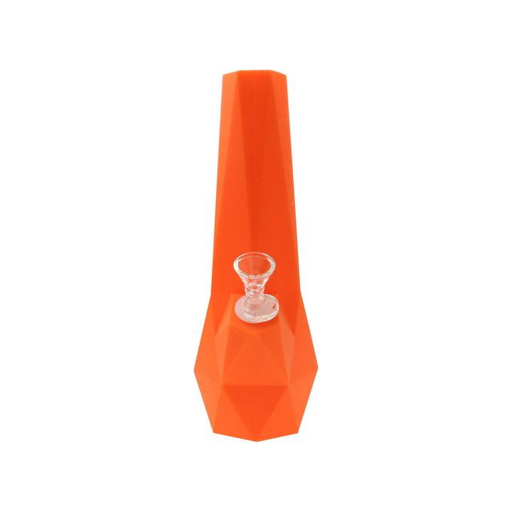 NON BRANDED SILICONE WATER PIPE DIAMOND 10”