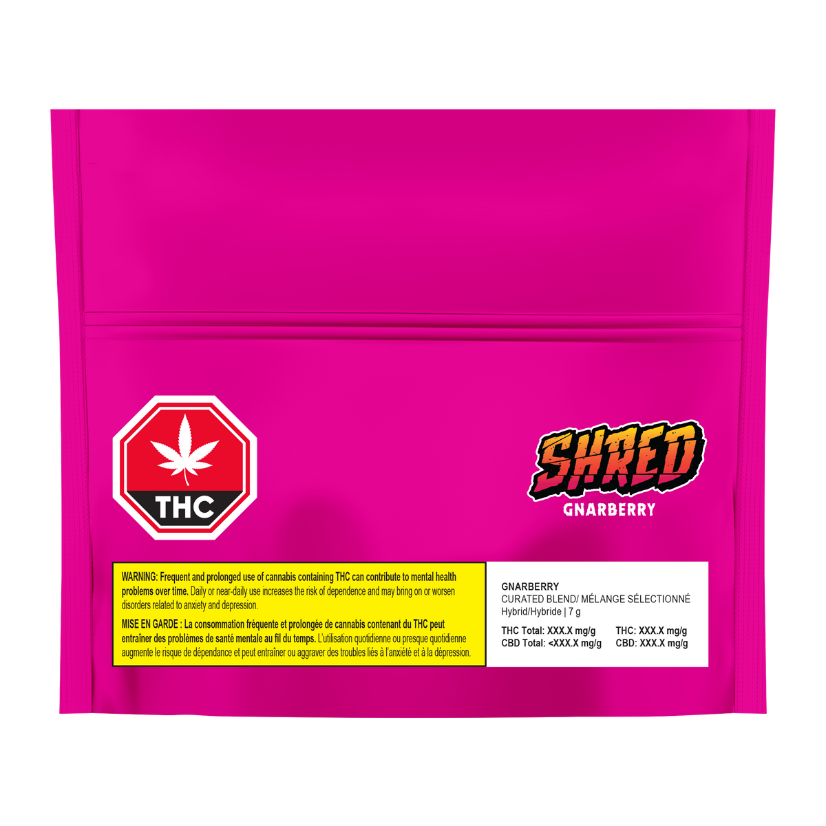 SHRED GNARBERRY (IND) MILLED - 7G