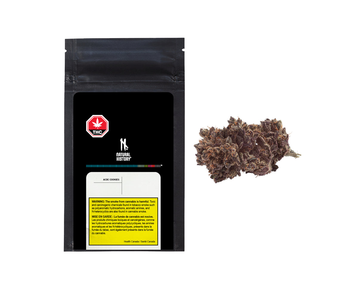 NATURAL HISTORY ACDC COOKIES (H) DRIED - 3.5G