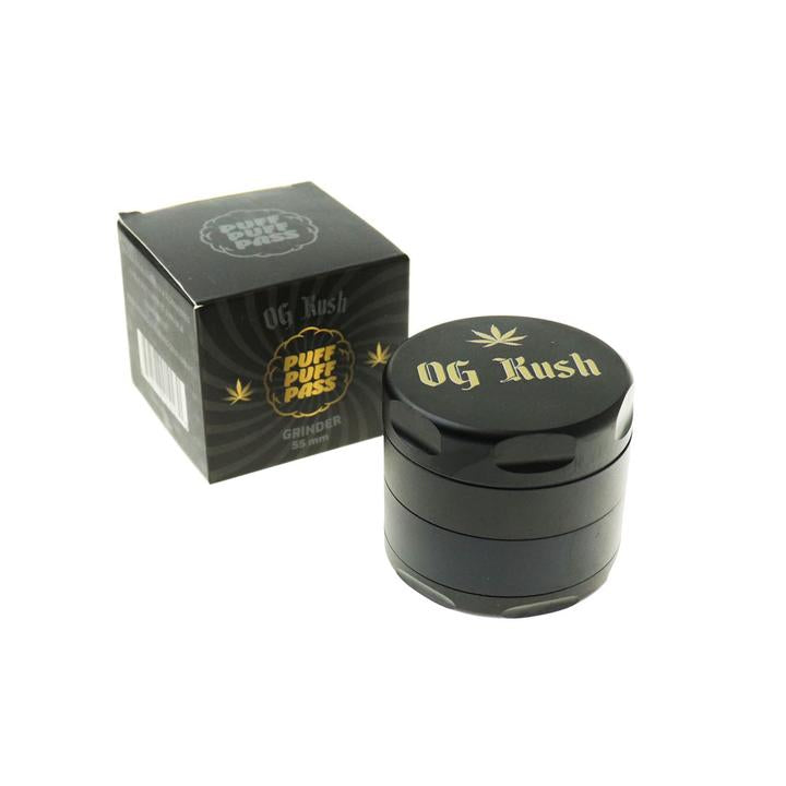 PUFF PUFF PASS STRAIN GRINDER 3PC - OG KUSH