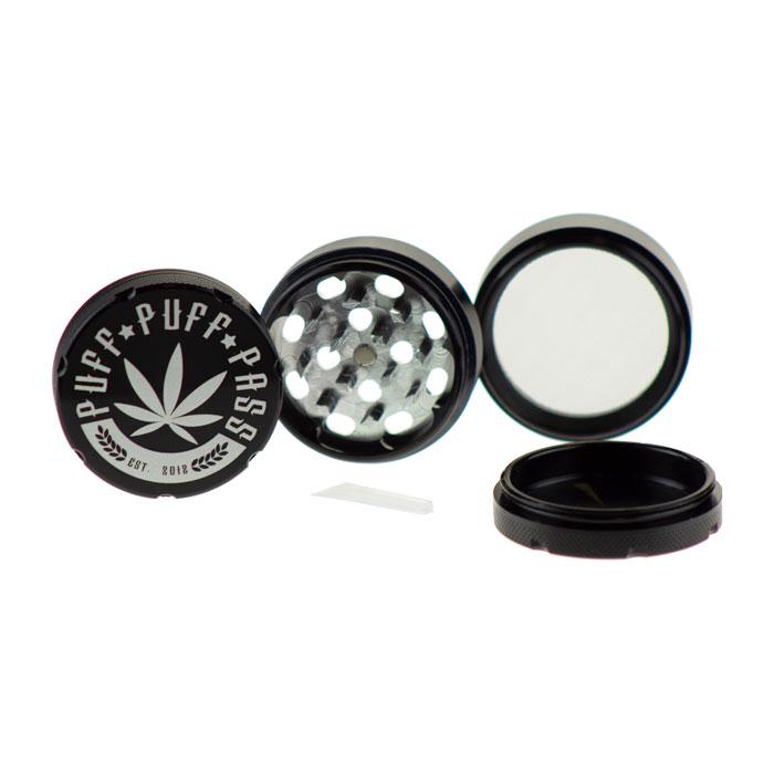 PUFF PUFF PASS ALUMINUM 4PC GRINDER - 50MM