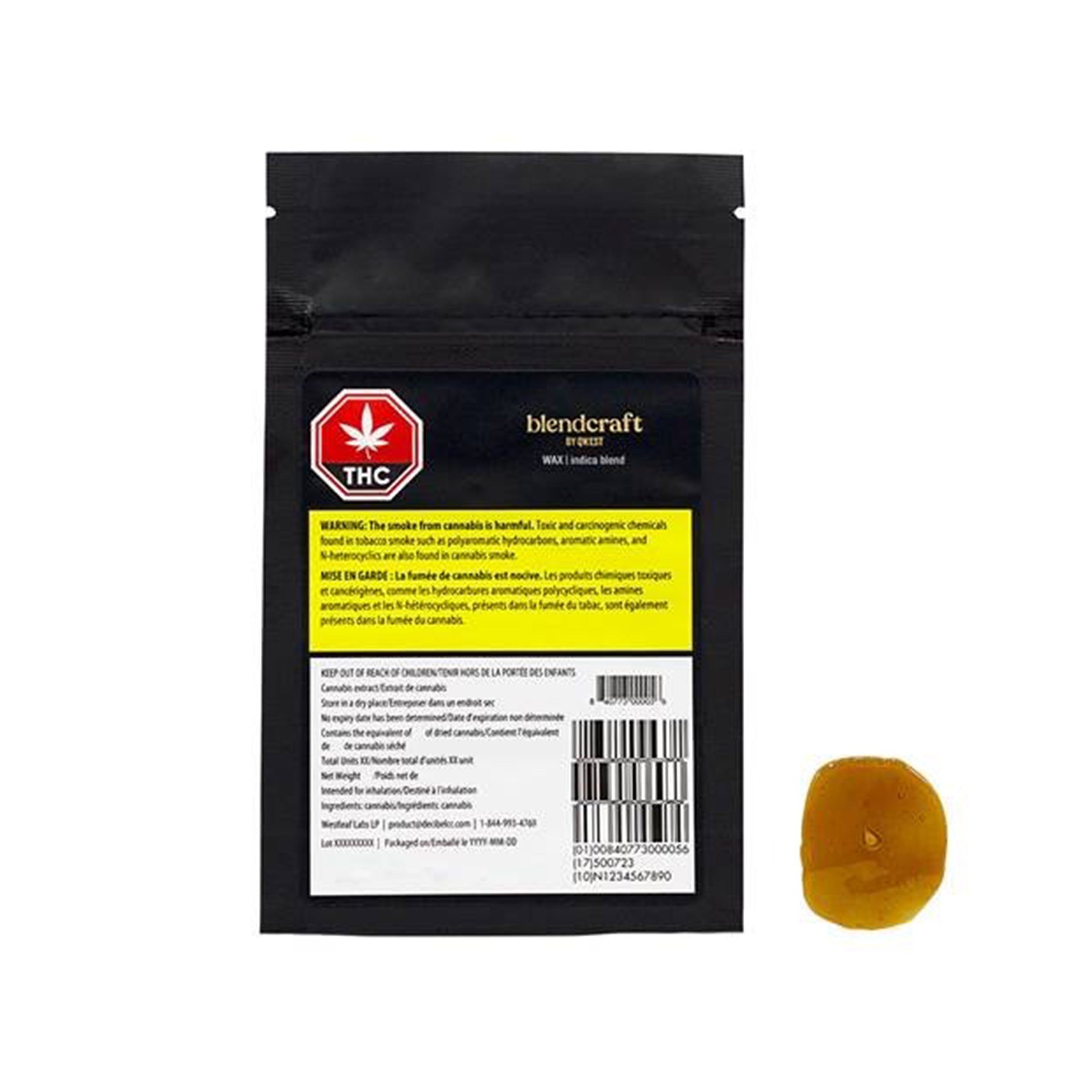 BLENDCRAFT INDICA (IND) WAX - 0.5G