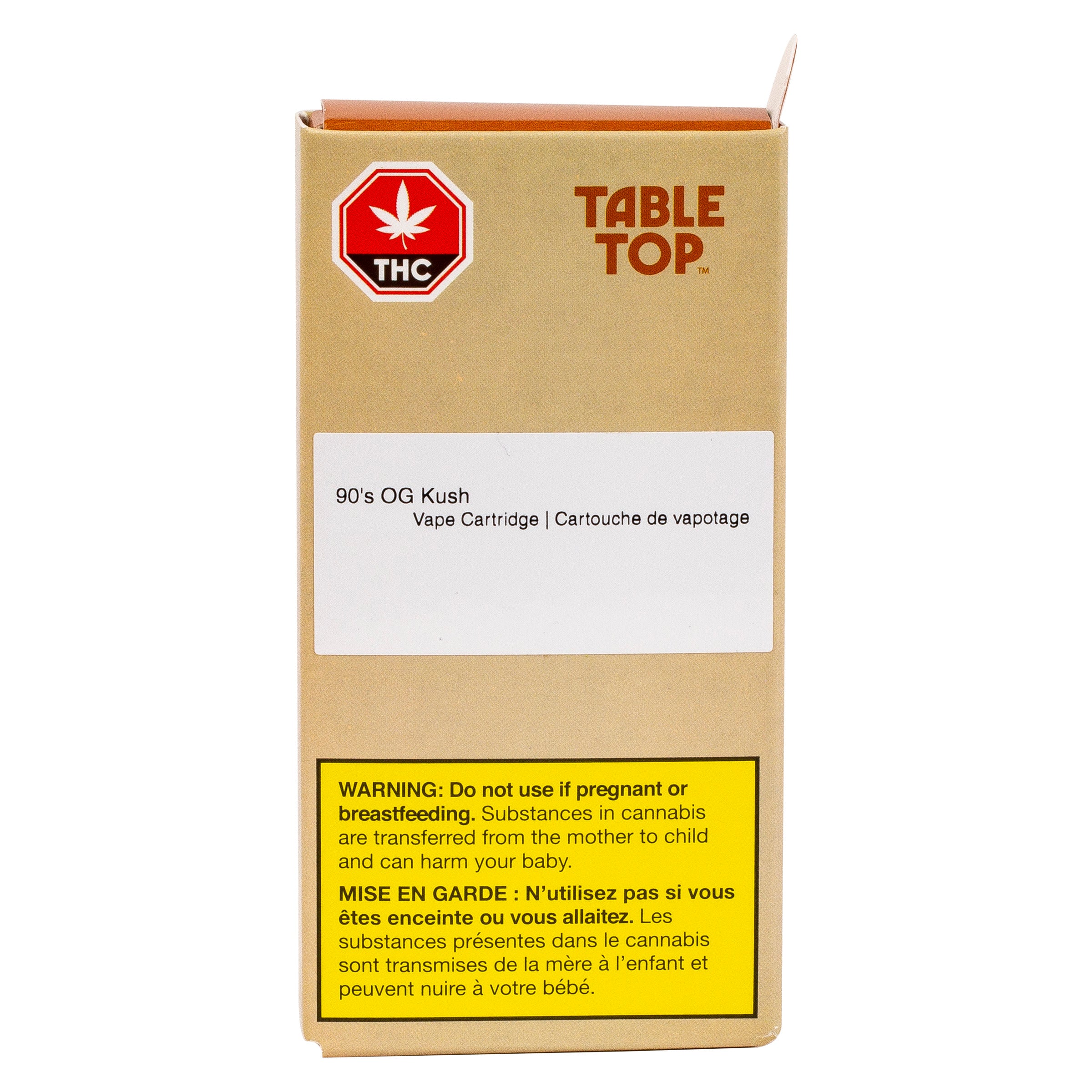 TABLE TOP 90'S OG KUSH (IND) 510 - 0.5G