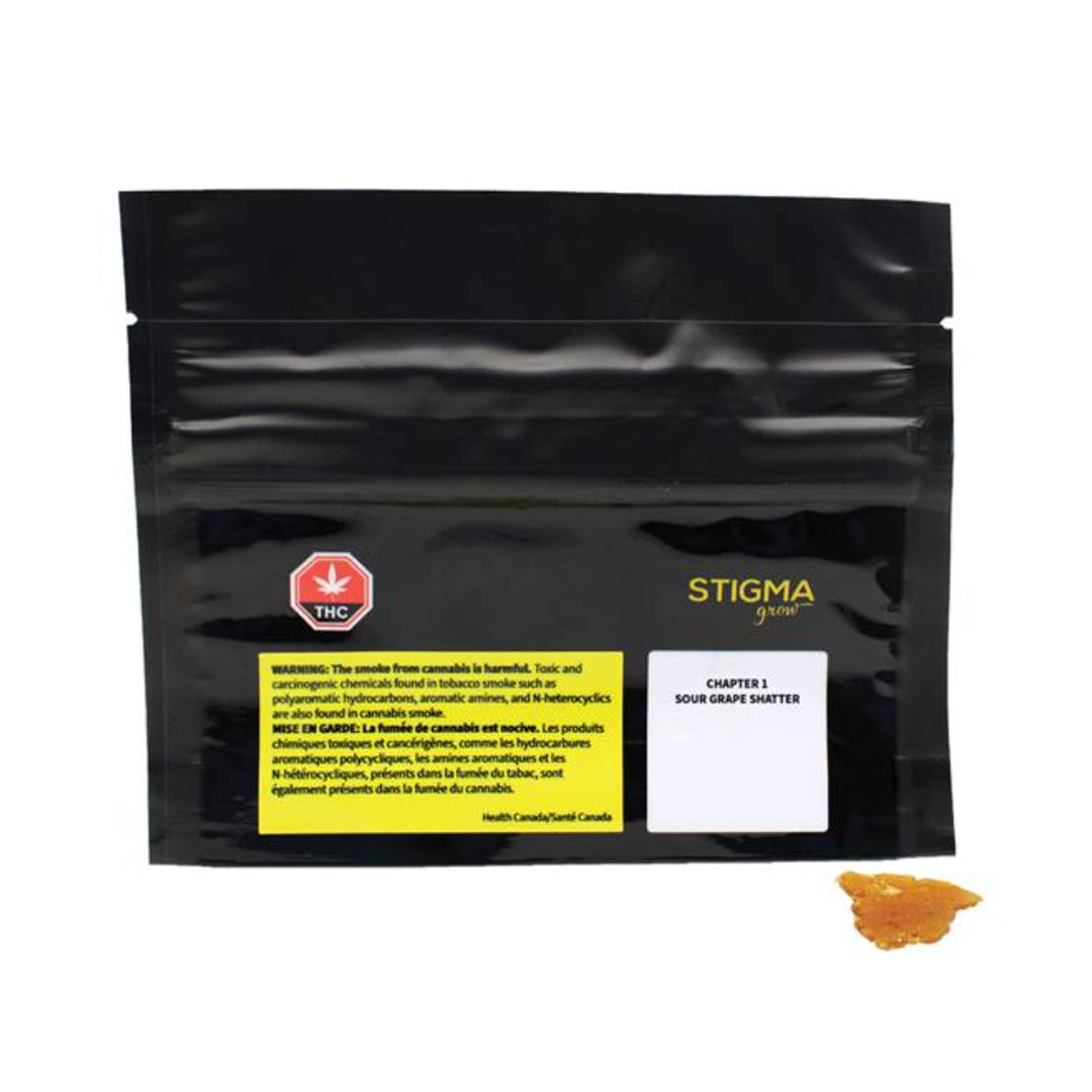 STIGMA GROW SOUR GRAPE (H) SHATTER - 0.5G