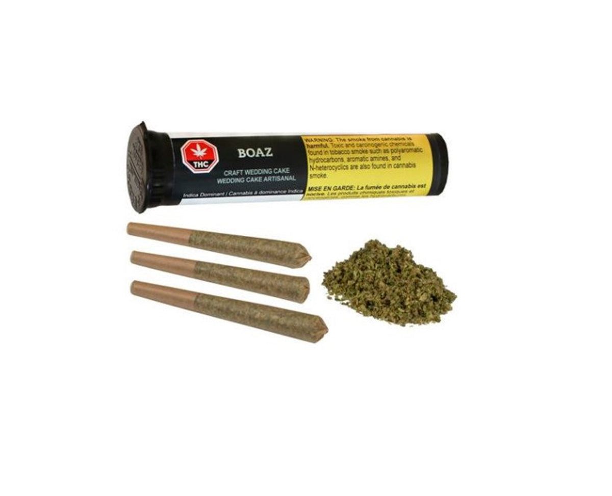 BOAZ WEDDING CAKE (IND) PRE-ROLL - 0.5G X 3
