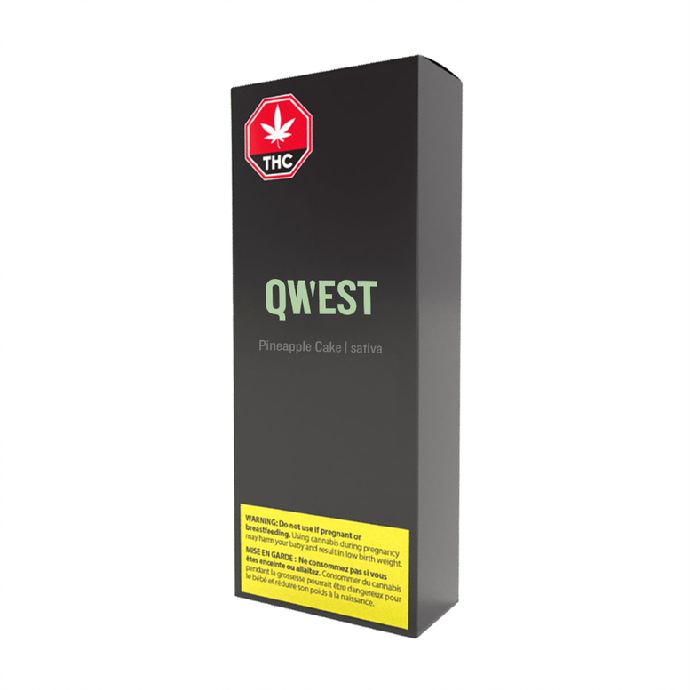 QWEST PINEAPPLE CAKE (S) PRE-ROLL - 0.5G X 2