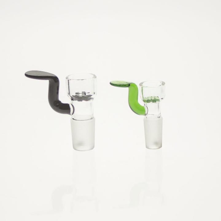 GLASS BOWL W/ LONG HANDLE - 18MM