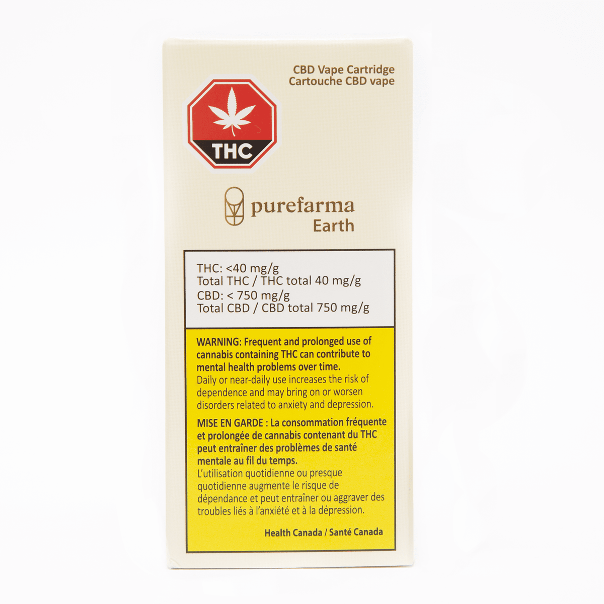 PUREFARMA CBD EARTH (H) 510 - 0.5G