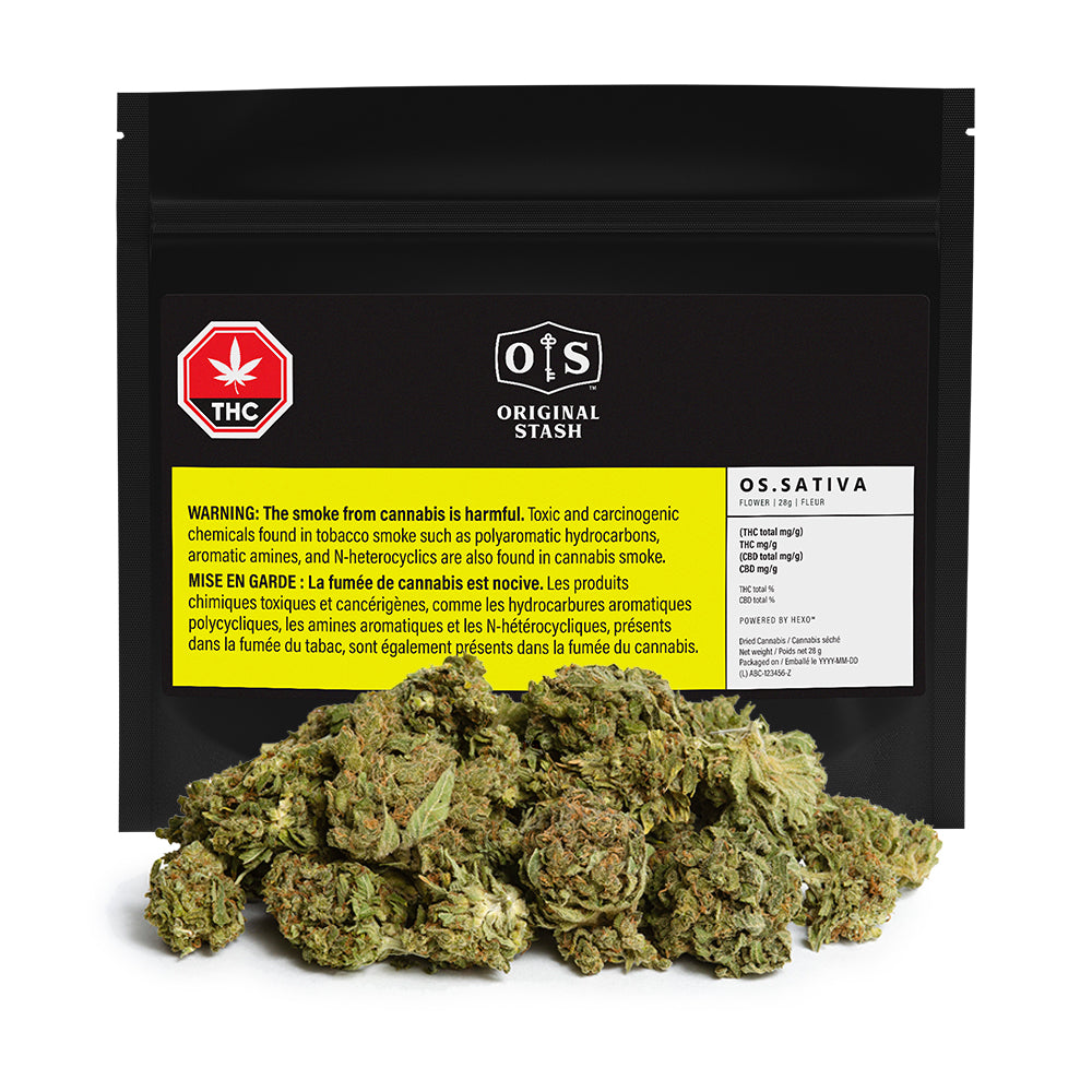 ORIGINAL STASH OS.SATIVA (S) DRIED - 28G
