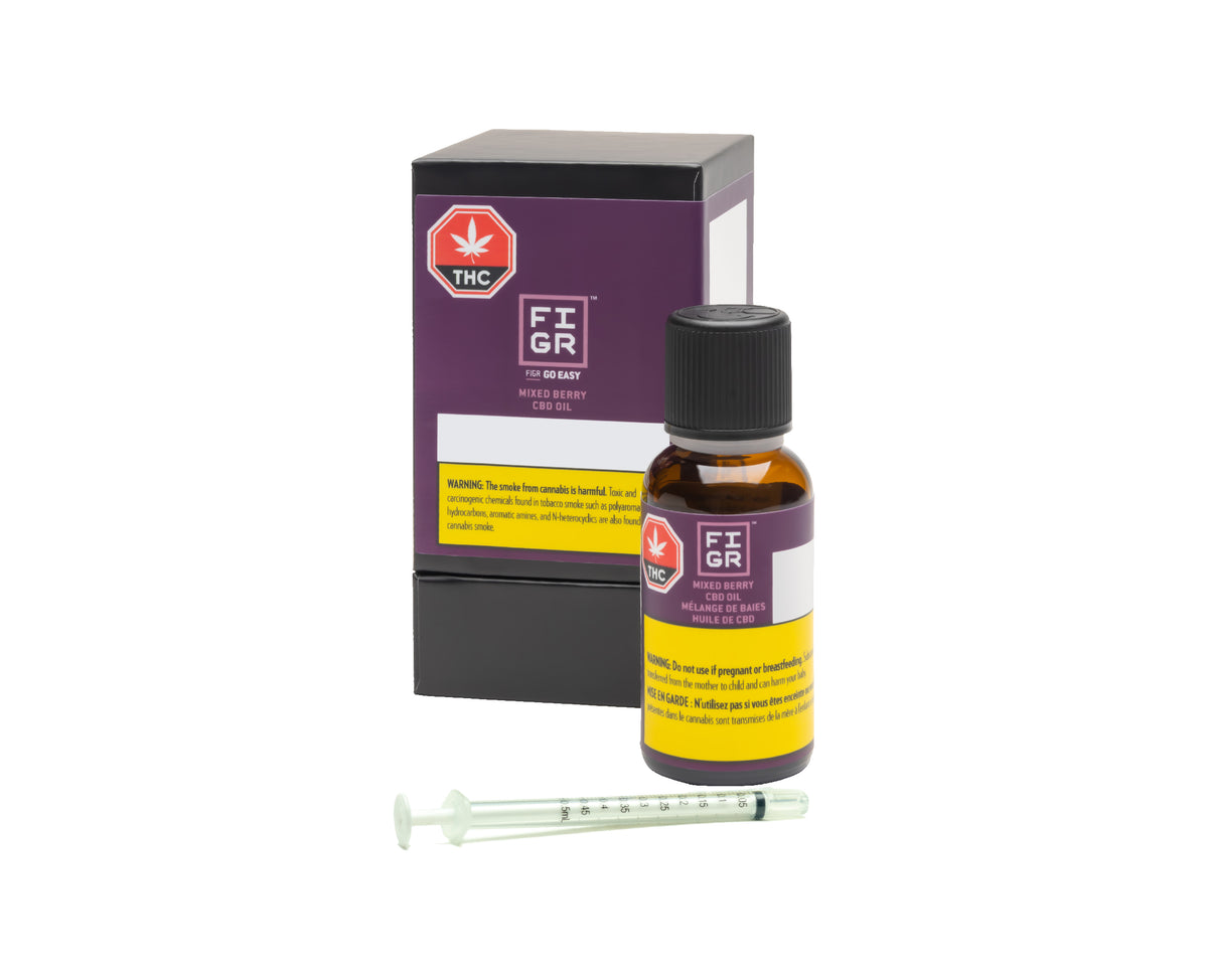 FIGR GO EASY MIXED BERRY CBD (H) OIL - 30ML