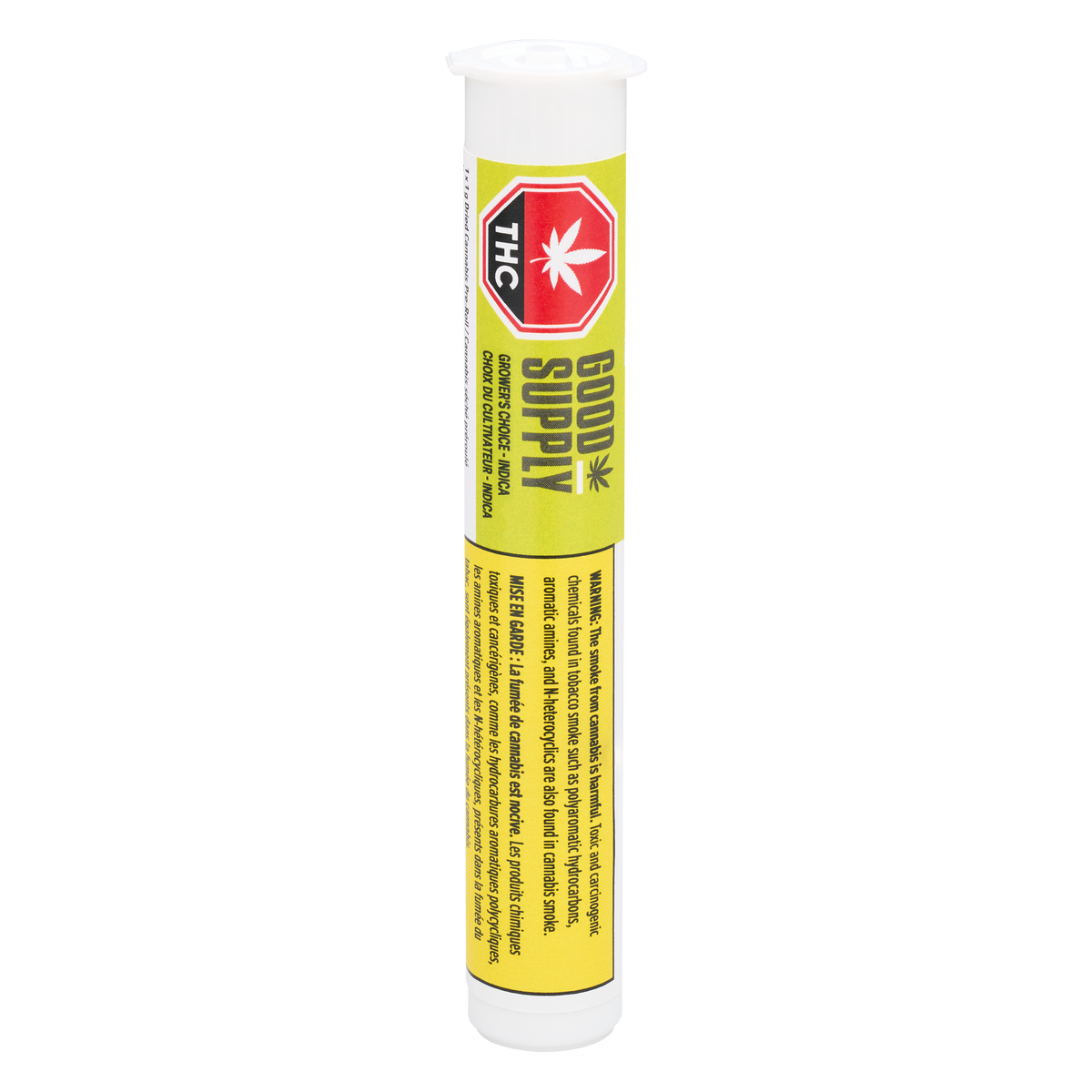 GOOD SUPPLY GROWER'S CHOICE INDICA (IND) PRE-ROLL - 1G X 1