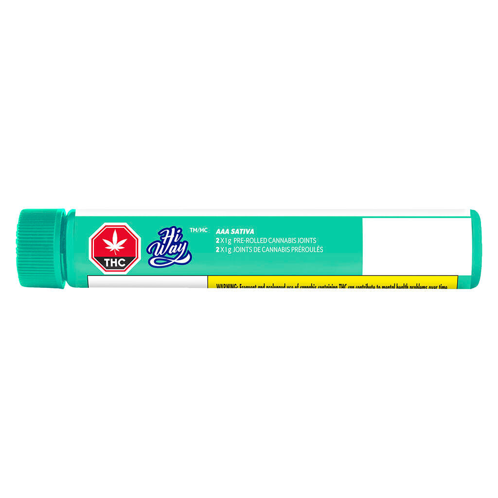 HIWAY SATIVA (S) PRE-ROLL - 1G X 2