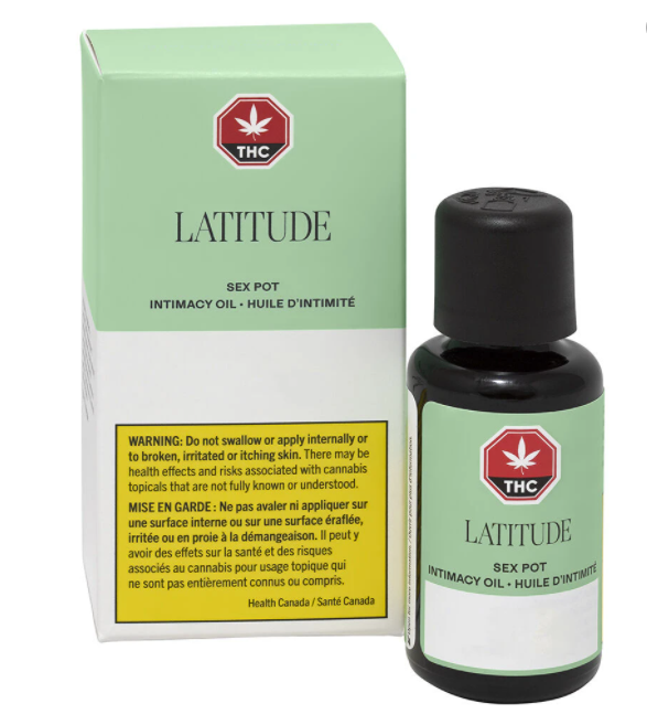 LATITUDE SEX POT INTIMACY OIL (H) TOPICAL - 25ML