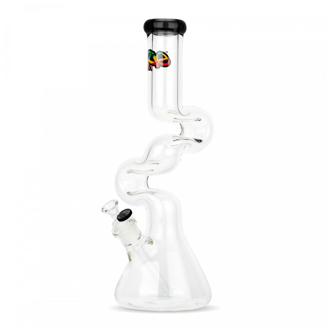 IRIE LOOP-D-LOOP BEAKER TUBE 16" - BLACK