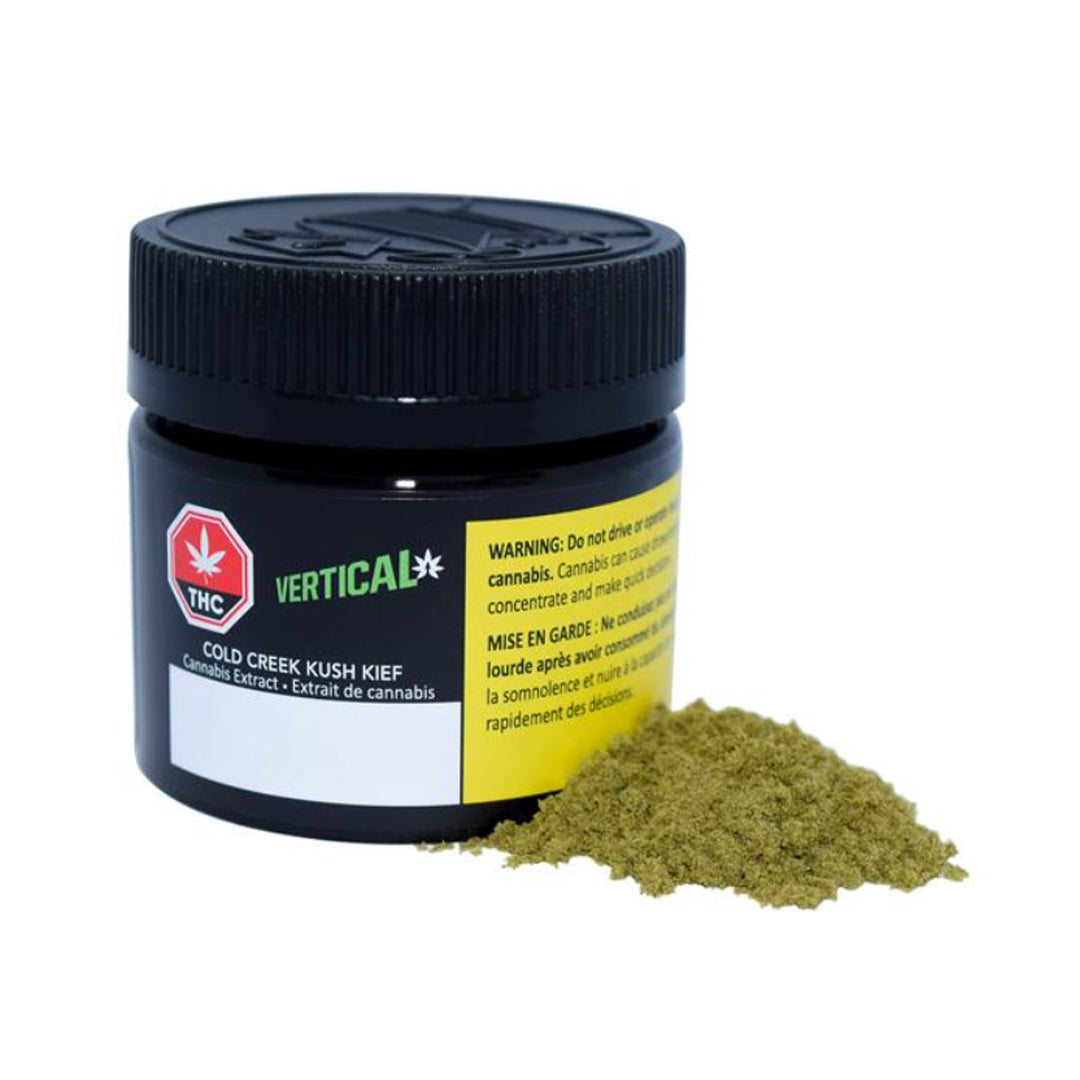 VERTICAL CANNABIS COLD CREEK KUSH (IND) KIEF - 1G