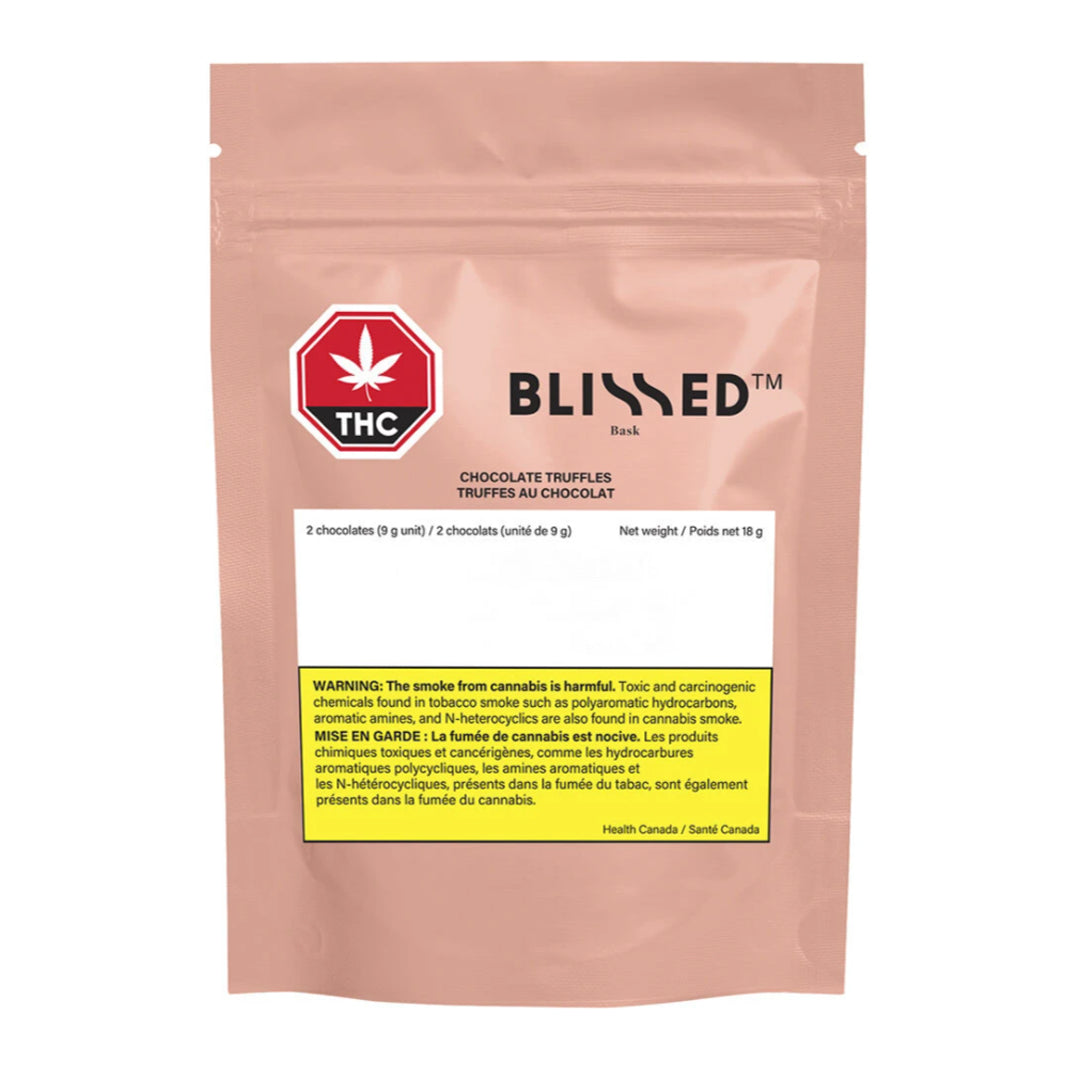 BLISSED 1:1 CHOCOLATE TRUFFLES (H) CHOC - 5:5MG X 2