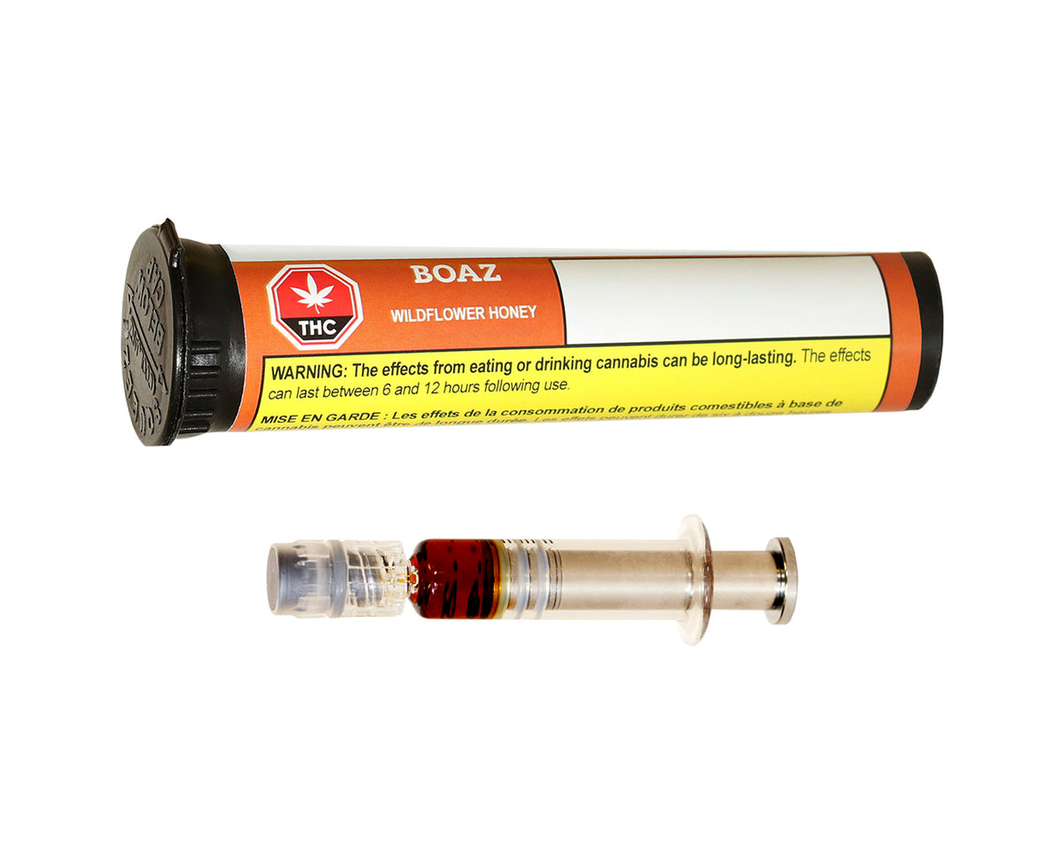 BOAZ WILDFLOWER HONEY OIL (H) ROSIN - 0.5G