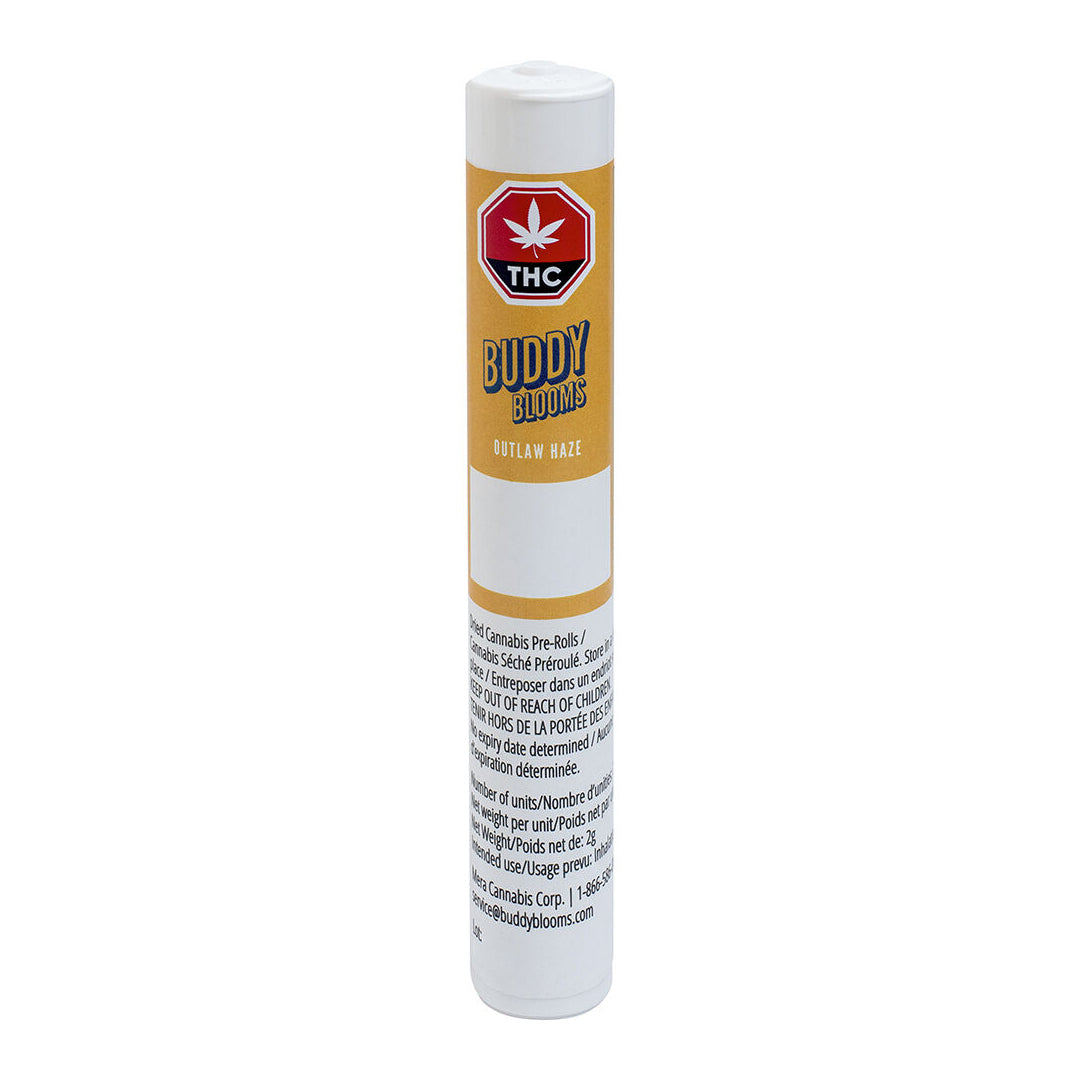 BUDDY BLOOMS OUTLAW HAZE (S) PRE-ROLL - 1G X 2