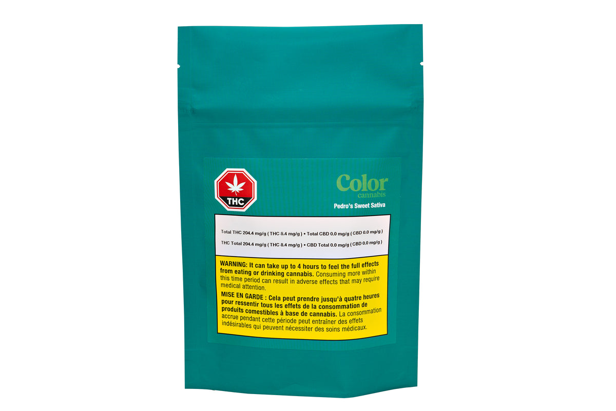 COLOR CANNABIS PEDROS SWEET SATIVA (S) DRIED - 15G