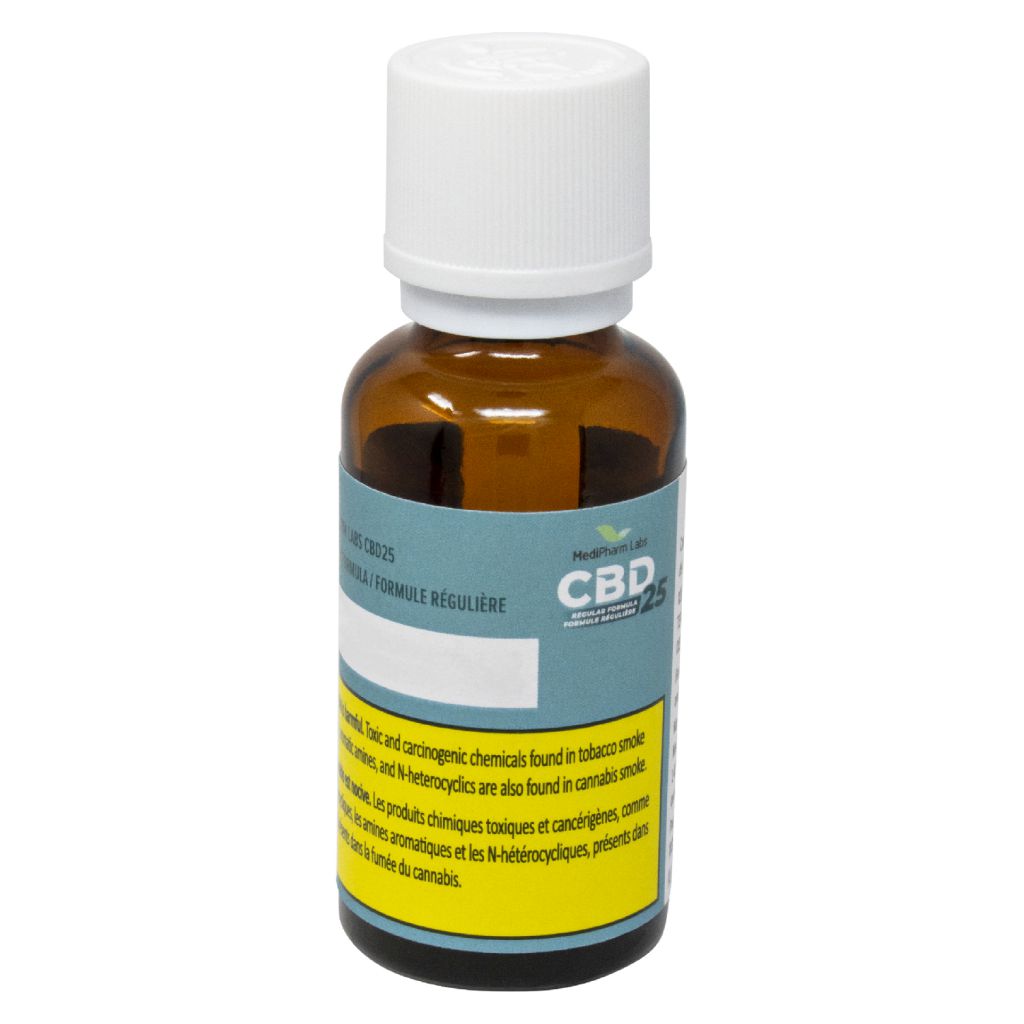 MEDIPHARM LABS CBD 25 OIL (H) OIL - 20ML