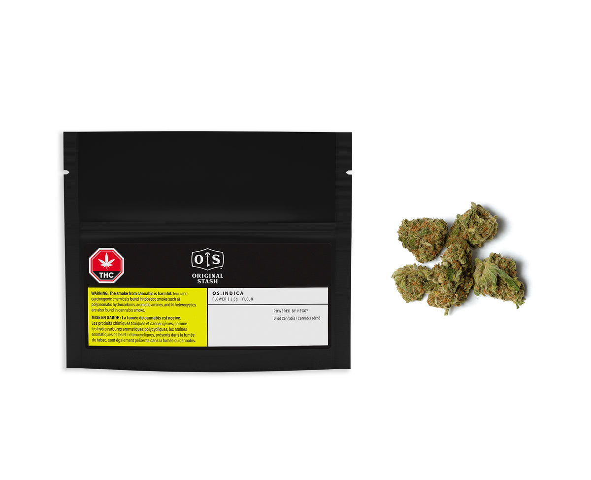 ORIGINAL STASH OS.INDICA (IND) DRIED - 3.5G
