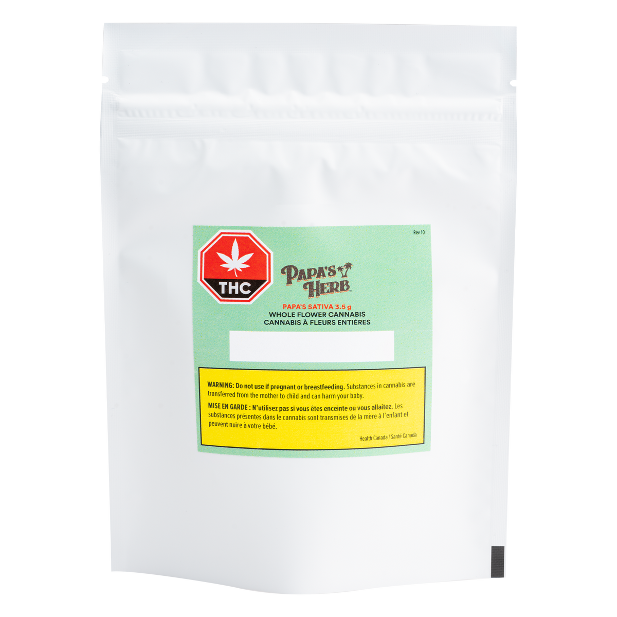 PAPAS HERB SATIVA (S) DRIED - 3.5G